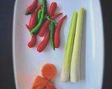 Gambar langkah 2 resipi Daging Salai Masak Lemak Cilipadi bersama Belimbing Buluh.