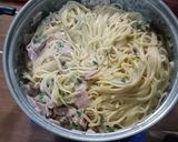 Foto del paso 4 de la receta: Fideos con crema