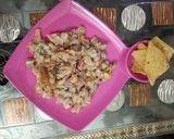 A picture of step 4 of Nachos Bhel.