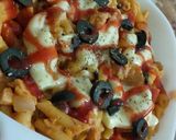 A picture of step 8 of Tomato Creamy Pasta 😋😋😋😋😋.