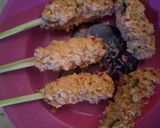 Foto langkah ke 6 dari resep Sate Lilit Tempe dengan Teri Sambal Matah.
