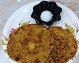 A picture of step 6 of White Butter Potato Stuffed Paratha.