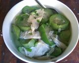 Hình bước làm 2 của món Canh mướp