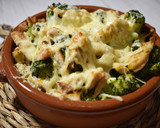 Foto del paso 8 de la receta: Brócoli con pollo al curry y queso