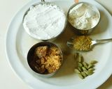 A picture of step 1 of Sweet Cheedai.