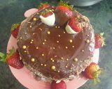 चॉकलेट गनाश केक (chocolate ganache cake recipe in Hindi) रेसिपी चरण 2 फोटो