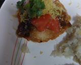 A picture of step 5 of Dahi Papdi Chaat.