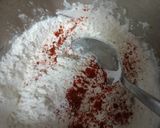 A picture of step 3 of Chilli Mushroom.