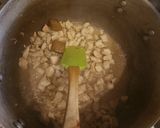 A picture of step 1 of Chicken Chow mein.