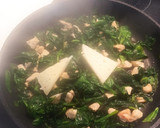 Foto del paso 3 de la receta: Hojaldres de espinacas, pollo y queso