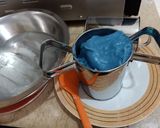 Foto langkah ke 4 dari resep Cendol Beras Bunga Telang.