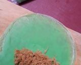 Foto langkah ke 5 dari resep Dadar Gulung isi Unti Kelapa.