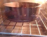 A picture of step 4 of Dalgona coffee Cake 🍰🍰🍰.