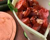 Sheet pan barbecue chicken and sausage recipe step 3 photo