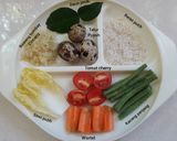 Foto langkah ke 2 dari resep Mpasi 4⭐ 9M+ nasi tim egg drop soup 🍚🥚🍅🥕🍃🧀🍾.