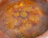A picture of step 10 of Restaurant Style Matar Paneer.