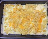 Foto del paso 3 de la receta: Torta de jamón y queso rápida y sencilla