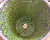 A picture of step 2 of Masaledar Spinach and chole Curry.
