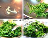 瑪莉廚房：蒜炒菠菜的食譜步驟2照片