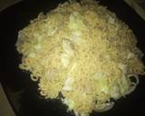 Cabbage and onion noodles recipe step 2 photo