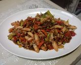 Foto langkah ke 4 dari resep Baby Cumi Asin Pedas 😋.