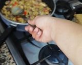 Foto del paso 5 de la receta: Capas de pescado con cremoso relleno de mixto de mariscos