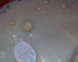 A picture of step 2 of Flag cake.