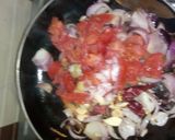 A picture of step 1 of Egg potato curry.