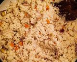 A picture of step 6 of Veg Upma.