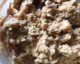 A picture of step 3 of Yam balls.