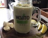 A picture of step 3 of Apple Banana Smoothie with Moringa Powder.