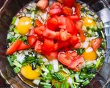 Hình bước làm 2 của món Trứng cuộn