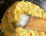A picture of step 2 of Mango Kalakand.