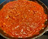 Une image de l'étape 6 de Tagliatelles à la sauce bolognaise.