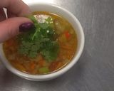 A picture of step 6 of PepperPot soup.