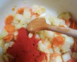 Karalábéleves (nálunk, gerze-bürze leves 🙂) recept fázis 2 fotója