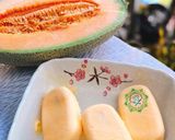 Hình bước làm 5 của món Kem dưa lưới ngon mê ly!