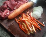 Foto del paso 1 de la receta: Churrasco a la criolla con arroz