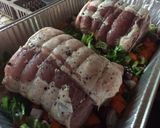 A picture of step 2 of Roast Pork Belly with Special gravy.
