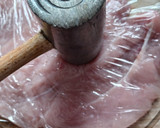 Gesztenyés pulykarolád recept fázis 2 fotója
