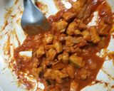 Hình bước làm 7 của món Cơm ức gà sốt cay (Eat clean)