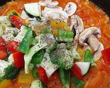 Foto langkah ke 3 dari resep Egg in Hell / Telur asam pedas / 에그인헬 (Tren Korea).