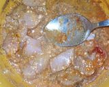 A picture of step 1 of Red Chicken.