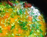 A picture of step 2 of Ginger lime rasam.