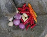 Foto langkah ke 1 dari resep Tumis Tempe Udang Daun Jeruk♡.