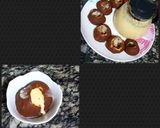 A picture of step 2 of Chocolate puri served with chilled rabdi!.
