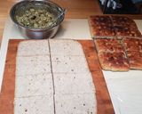 A picture of step 7 of Focaccia Pesto Chicken Sandwiches.
