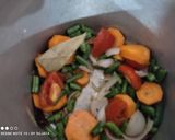 A picture of step 4 of Mixed Daal Soup.