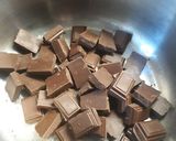 Csokitorta narancshéjjal recept fázis 2 fotója