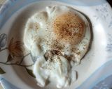A picture of step 4 of Poached Egg (Oil Free Egg).